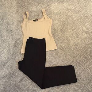 Insight Black Straight Leg Pants